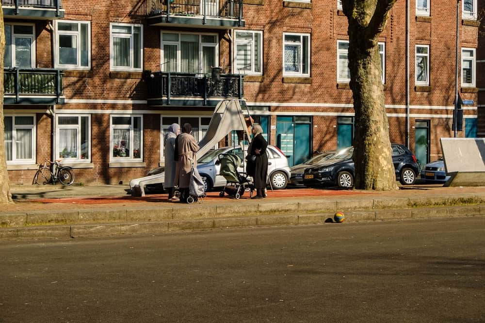 foto Bospolderplein Rotterdam